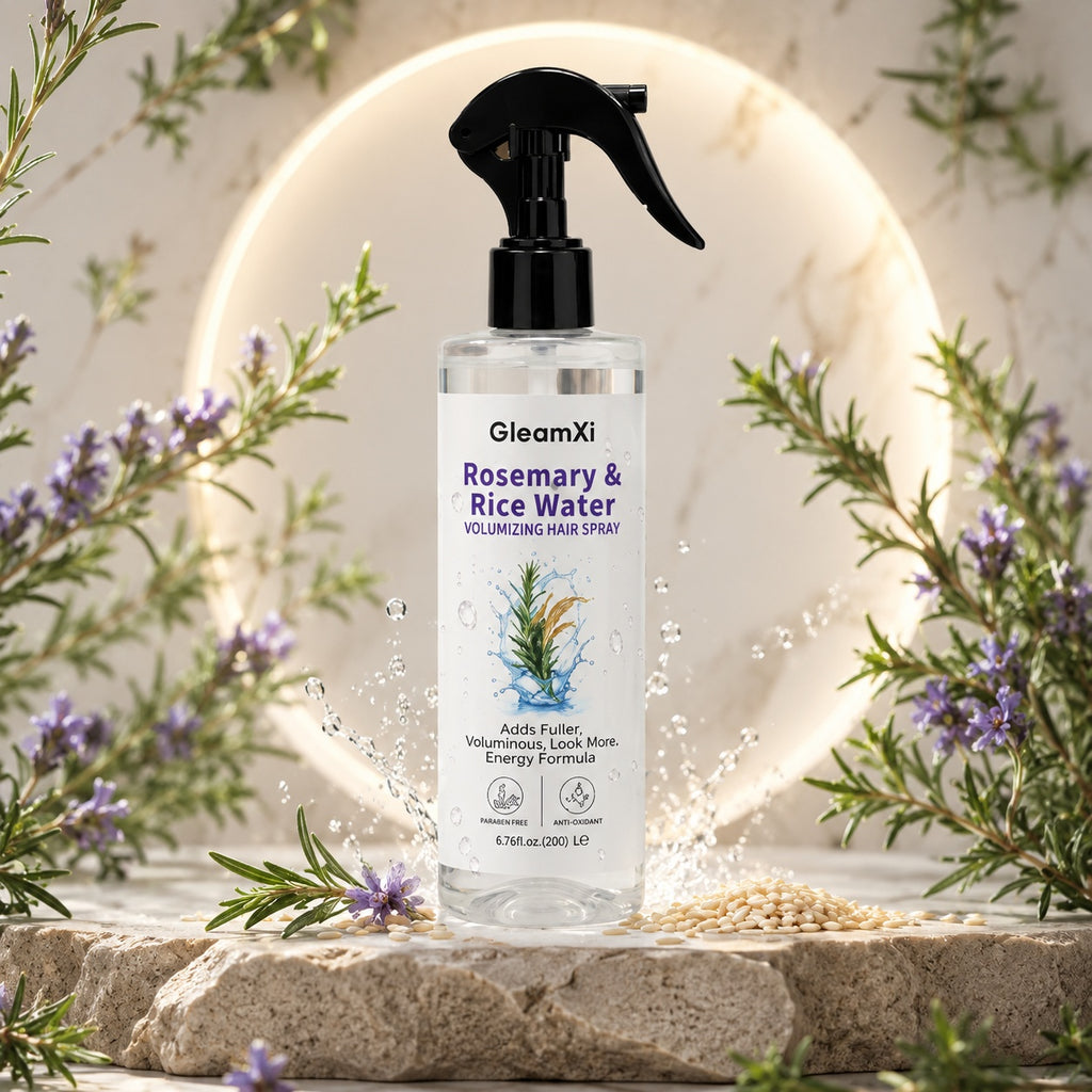 Rosemary & Rice Water Hair Spray – Natural, Lightweight, Non-Greasy