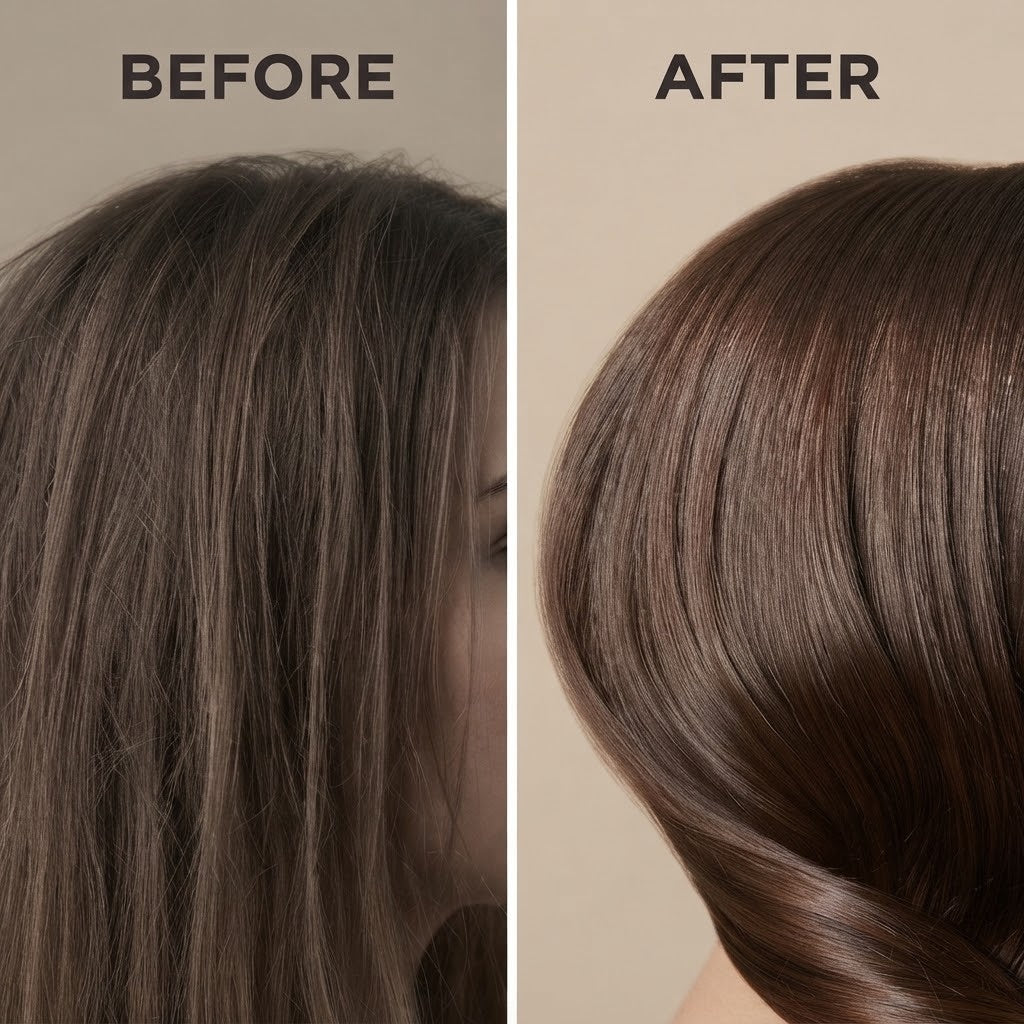 Rosemary & Rice Water Hair Growth Spray – Natural Lightweight Formula for Strong, Shiny Hair